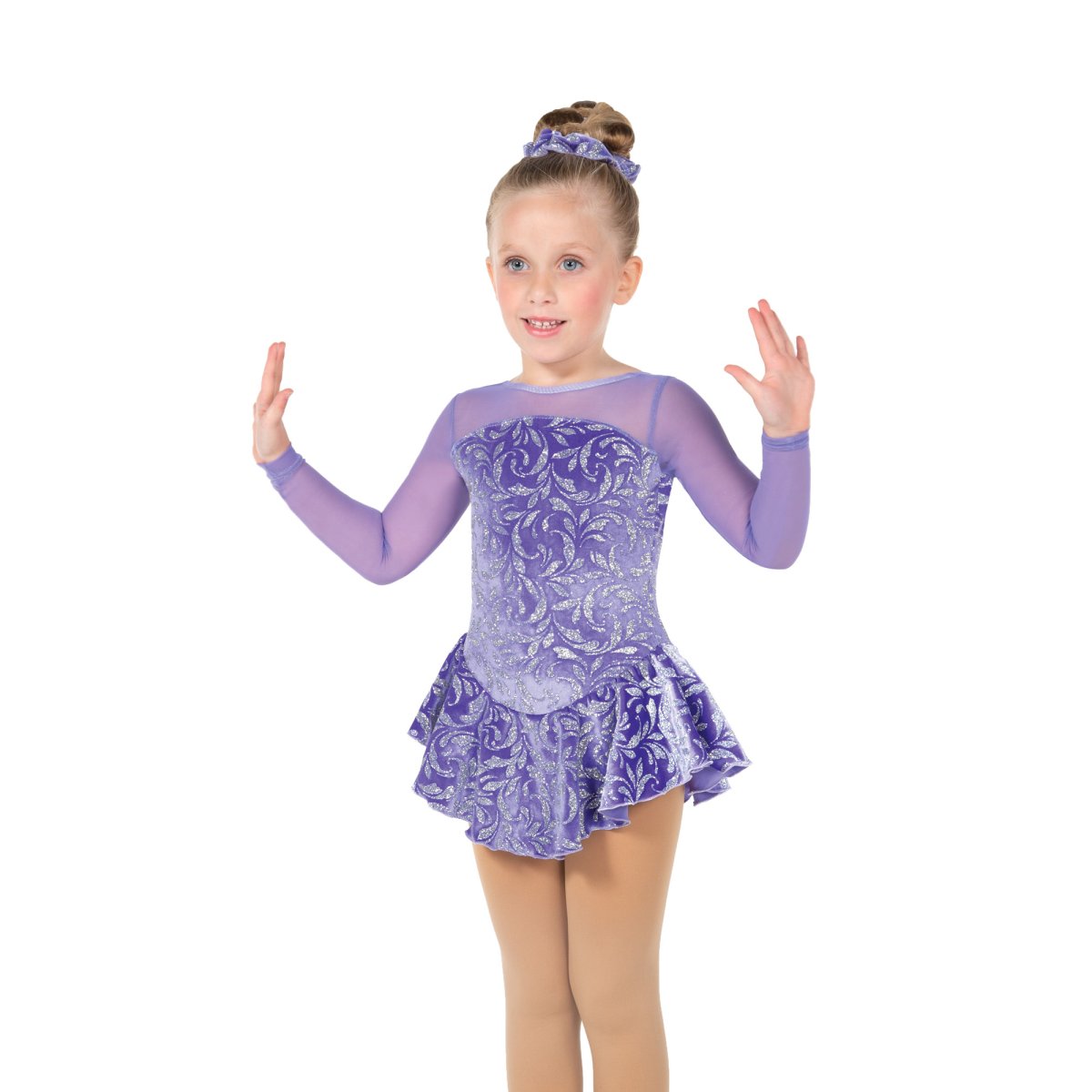 Shimmer Dress Soft Iris