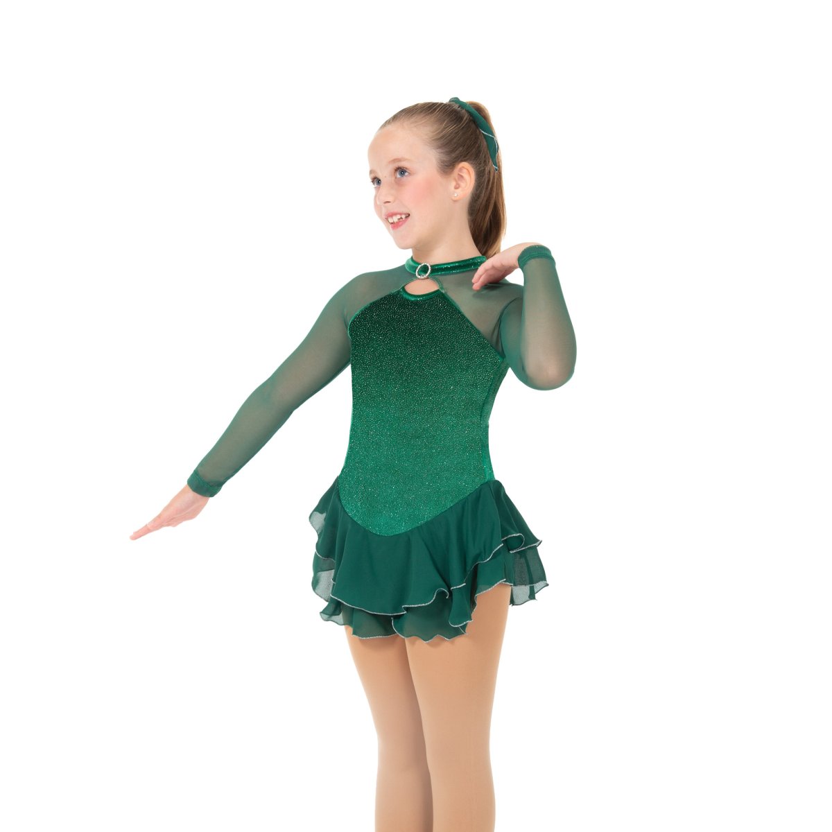 Shimmer Dress Emerald