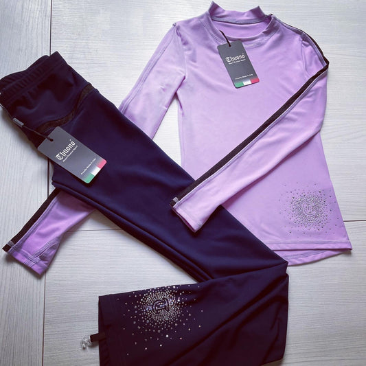 Luxury Big Crystal Logo Shirt - Pony