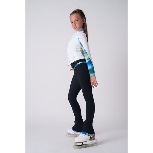 Black Loop tights Wild Blue