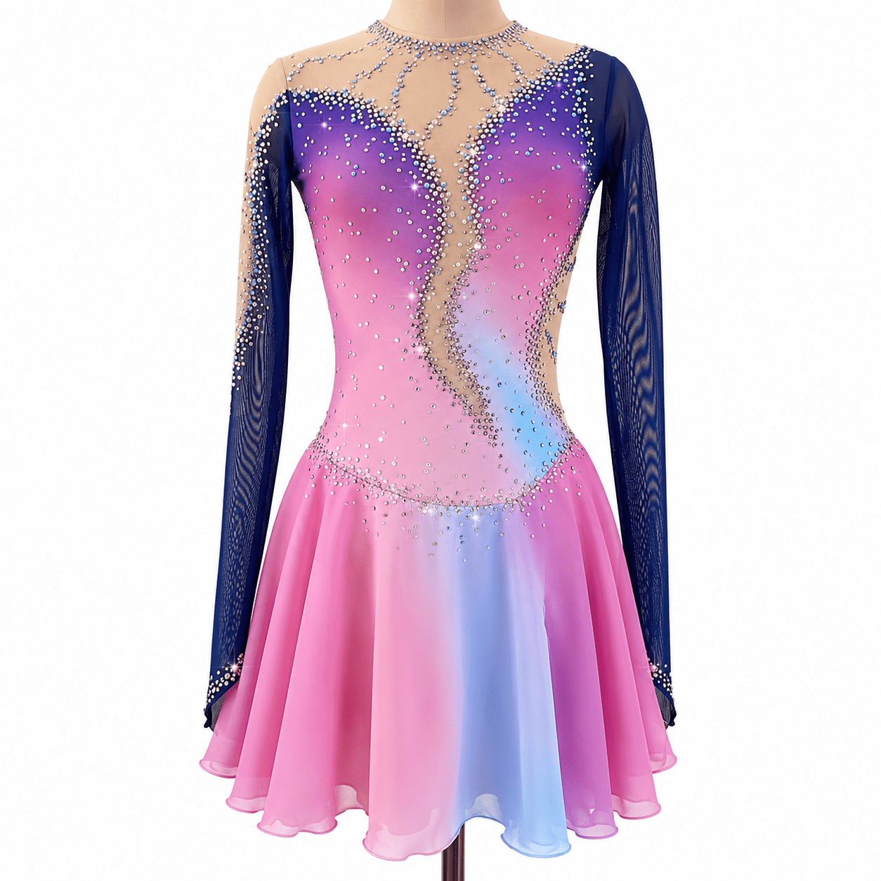 Fairy Orienatal Rainbow Dress - Tinas Figure Skating Shop