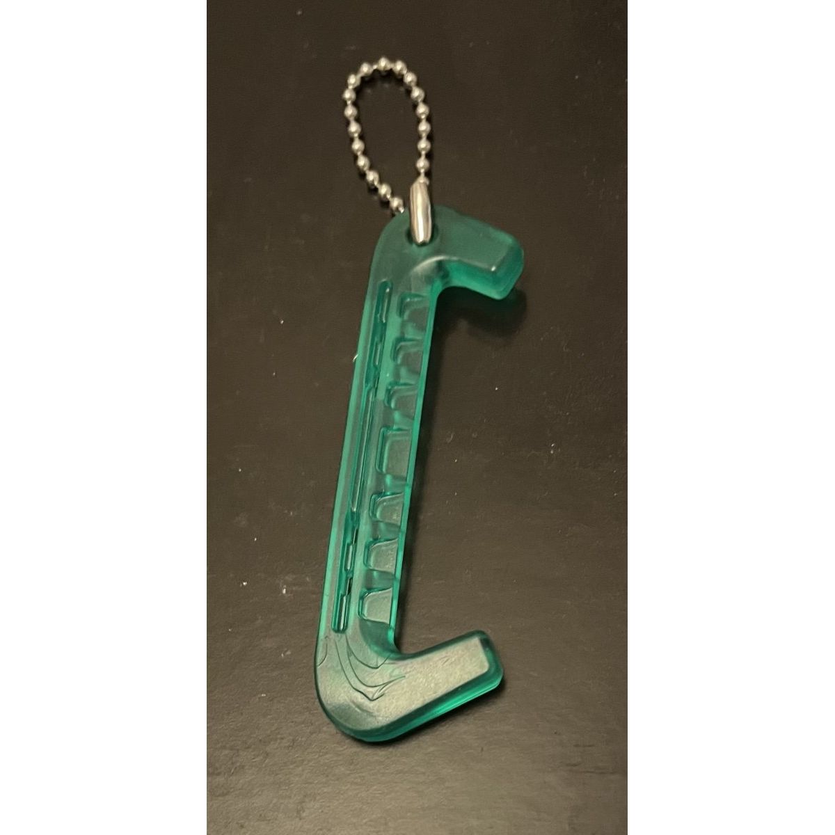 Keychain ice skate guard