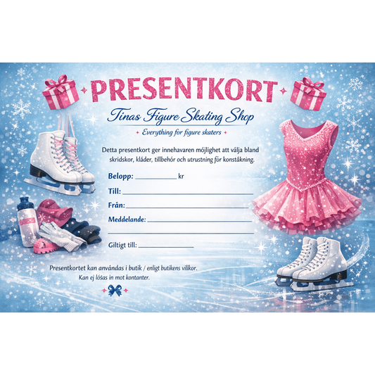 Presentkort - Tinas Figure Skating Shop
