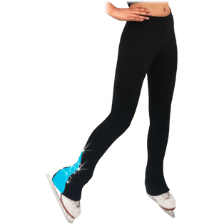 PS883P Elite Polartec Tights blå Swarovski