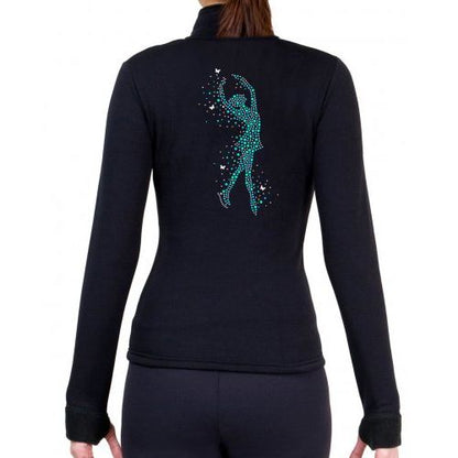 S102 Skating Jacket Spangles - Tinas Figure Skating Shop