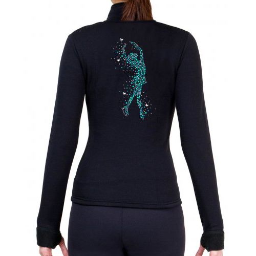 S102 Skating Jacket Spangles - Tinas Figure Skating Shop
